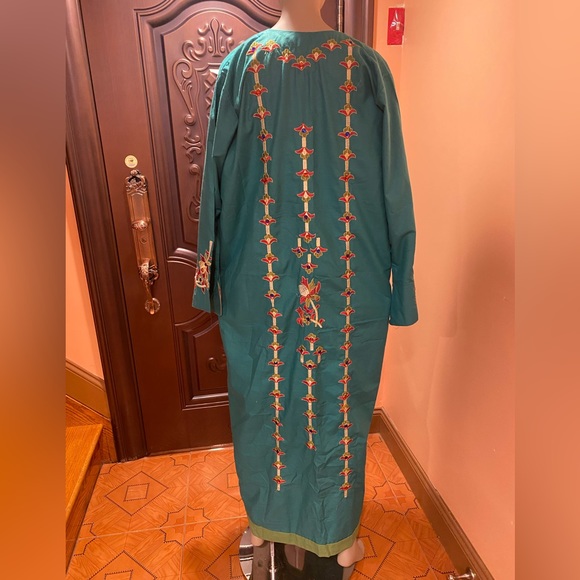 Dress from Egypt, Size-XL, Color-Green - Picture 2 of 5